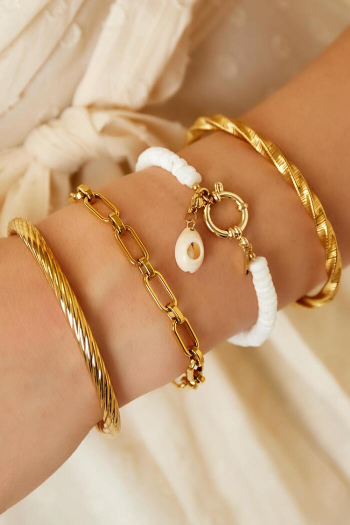 Chain bracelet Gold Stainless Steel Picture2